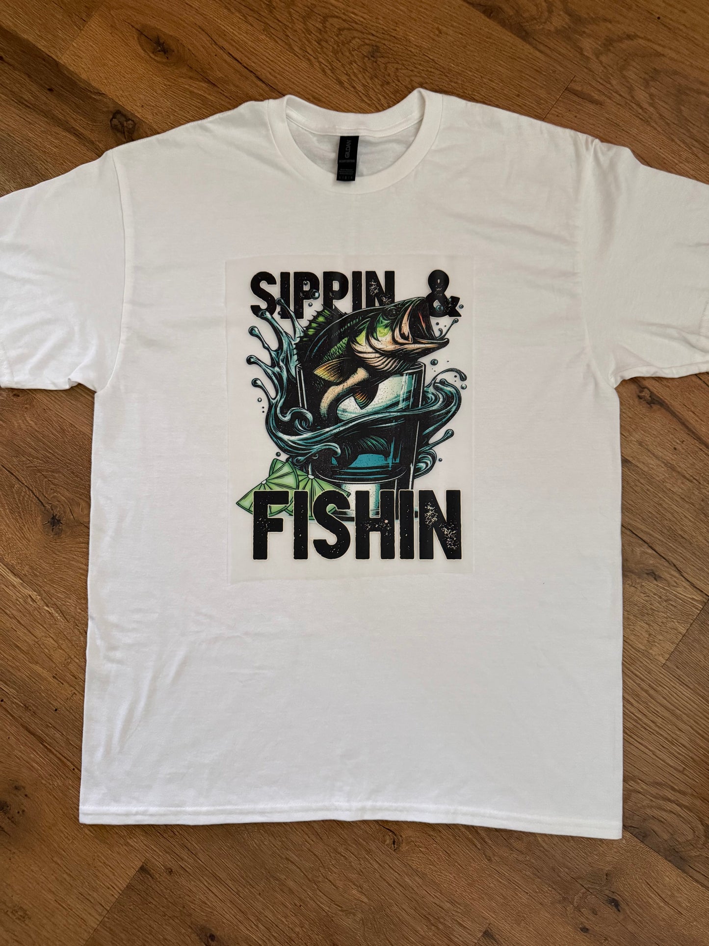 Sippin & Fishin Tshirt